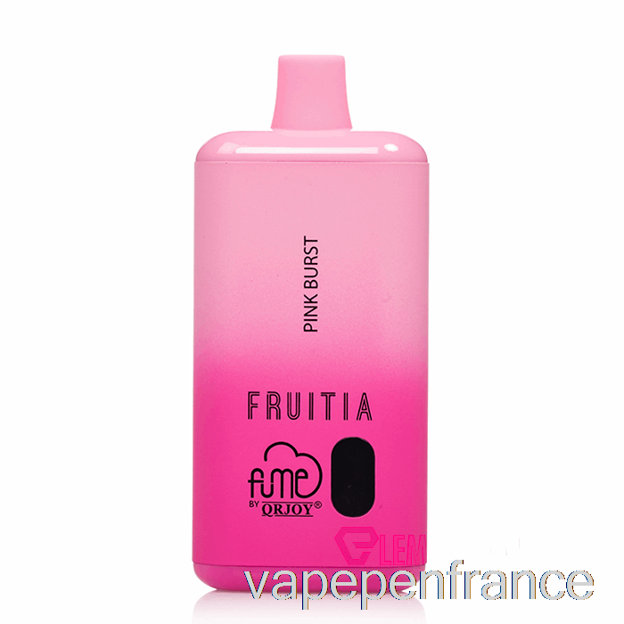 Stylo Vape Jetable Rose Burst Fruitia X Fume 8000